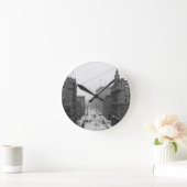 ミシガン州デトロイトのグリスウォルド通り。1906壁時計 ラウンド壁時計 (ホーム)