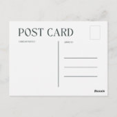 ミシガン州デトロイトのナイトライフを受け入れる ポストカード (裏面)