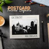 ミシガン州デトロイトの時代を超越したエレガンス ポストカード