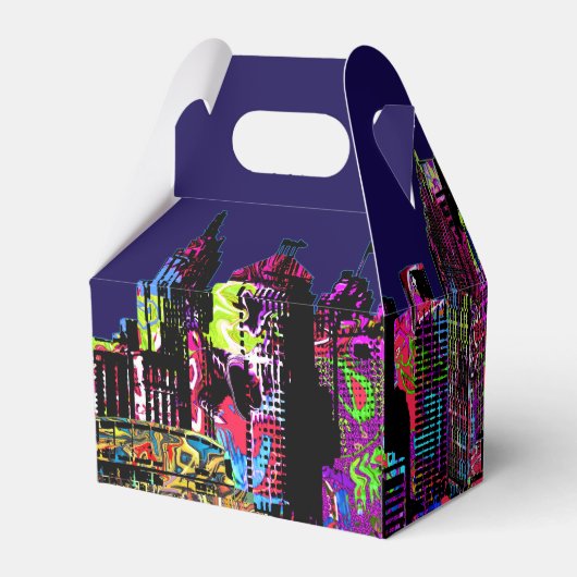 ミシガン州デトロイトの落書き フェイバーボックス (裏面サイド)