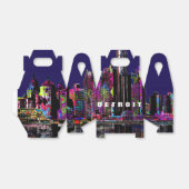 ミシガン州デトロイトの落書き フェイバーボックス (折り畳みなし)