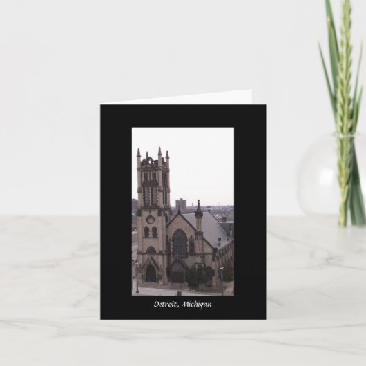 ミシガン州デトロイト カード (正面)