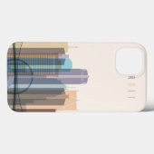 ミシガン州デトロイト |スカイライン Case-Mate iPhoneケース (裏面 (横))