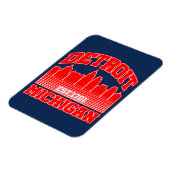 ミシガン州デトロイト マグネット (左側)