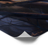 ミシガン州ドッグマン ポスター (角)