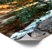 ミシガン州ナワダハ滝 ポスター (角)