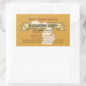 ミシガン州ハニー製品長方形シール 長方形シール (バッグ)