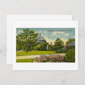 ミシガン州バードハウス動物園デトロイト ポストカード (正面/裏面)