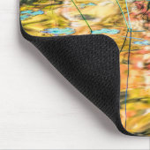 ミシガン州ヒアワタ国有林のカウンシル湖 マウスパッド (コーナー)