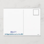 ミシガン州ヒギンズ湖のハゲワシ シーズンポストカード (裏面)