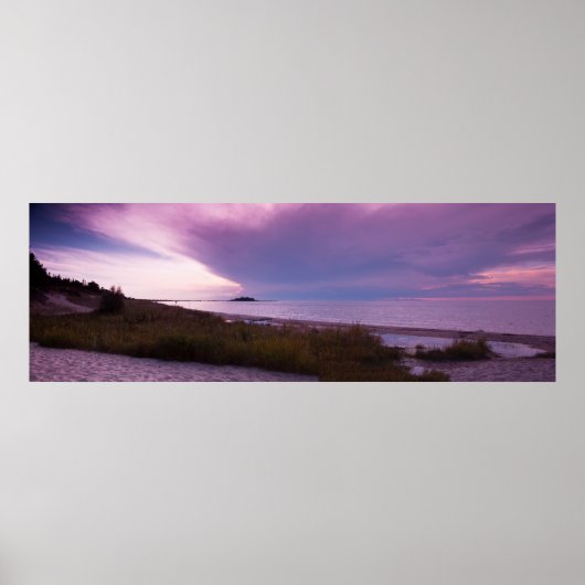 ミシガン州フィッシャーマンズアイランド州パーク ポスター (正面)