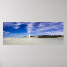 ミシガン州フランクフォートノースピアライトハウス ポスター