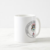 ミシガン州フリーメーソンロッジ コーヒーマグカップ (正面右)