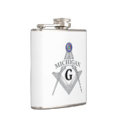 ミシガン州フリーメーソンロッジ フラスク (右)