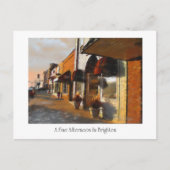 ミシガン州ブライトンの絵はがき ポストカード (正面)