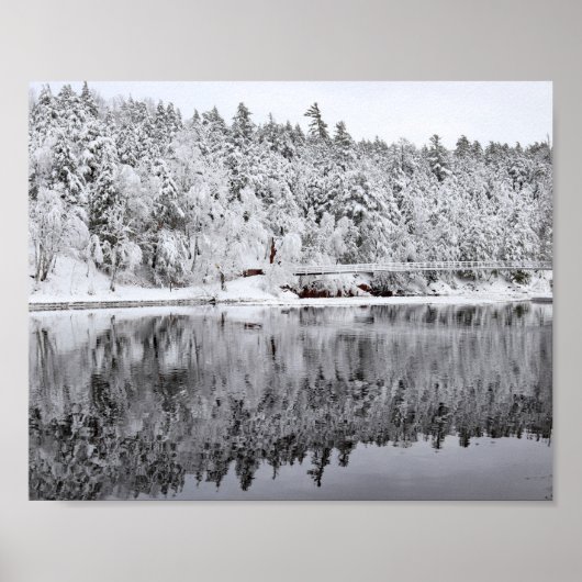 ミシガン州ブラックリバーハーバーブリッジ ポスター (正面)