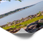 ミシガン州ペトスキーのベイフロントパーク ポスター (角)