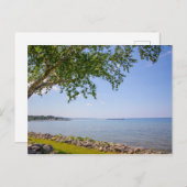 ミシガン州ペトスキーのベイフロントパーク ポストカード (正面/裏面)