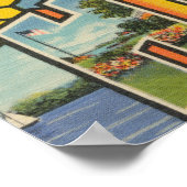 ミシガン州ポートヒューロン – ラージレターシーン2 ポスター (角)