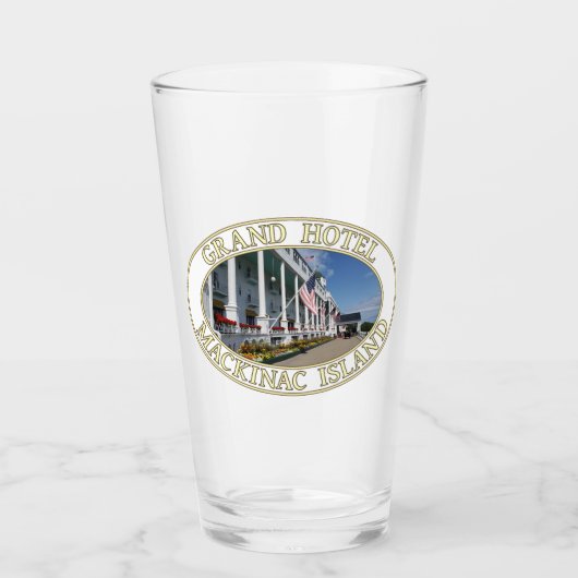 ミシガン州マッキナックアイランドヒストリックグランドホテル タンブラーグラス (正面)