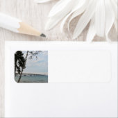 ミシガン州マッキナックブリッジ ラベル (インサイチュ)