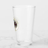 ミシガン州マッキナック島の馬と馬車 タンブラーグラス (左)