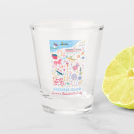 ミシガン州マッキノー島 バチェロレッテパーティー ショットグラス