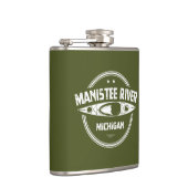 ミシガン州マニスティー川 フラスク (右)