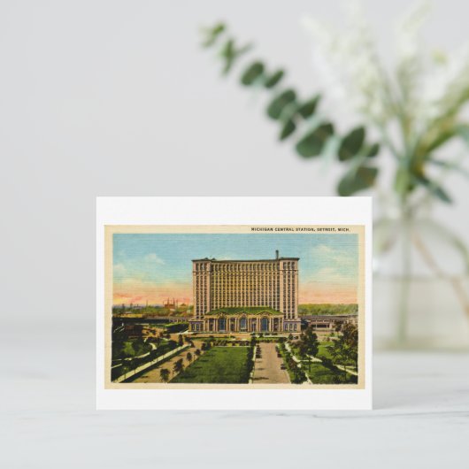 ミシガン州ミシガンセントラルステーションデトロイト シーズンカード (スタンド正面)