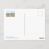 ミシガン州ミシガン州ライトハウス ポストカード (裏面)