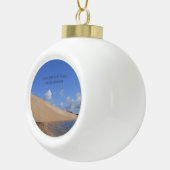 ミシガン州メアーズのシルバーレイクサンド・デューンズ セラミックボールオーナメント (右)