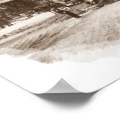 ミシガン州メシックの通りのロガーたち~ 1909 ポスター (角)