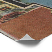 ミシガン州ラディントン – ラージレターのシーン ポスター (角)