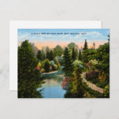 ミシガン州ラピッド・リバー・エスカナバ ポストカード (正面/裏面)