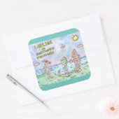 ミシガン州レイクサイド スクエアシール (封筒)