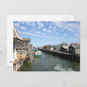 ミシガン州ローランドのフィッシュタウン ポストカード (正面/裏面)