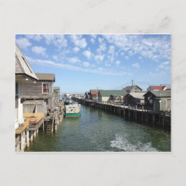 ミシガン州ローランドのフィッシュタウン ポストカード