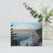 ミシガン州上部半島のスーペリア湖 ポストカード (スタンド正面)