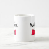 ミシガン州人の常習者 モーフィングマグカップ (中央)