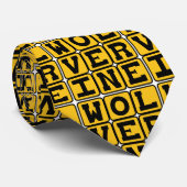 ミシガン州人、どう猛なほ乳類 ネクタイ (ロール)