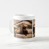 ミシガン州人 コーヒーマグカップ (正面左)