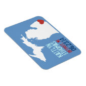 ミシガン州保存日 – カスタマイズ可能な都市 マグネット (右側)