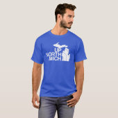 ミシガン州北部へ Tシャツ (正面フル)