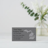 ミシガン州名刺の石の外観 名刺