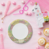 ミシガン州図 ペーパープレート (パーティー)