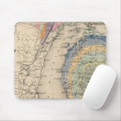 ミシガン州図 マウスパッド (マウス)