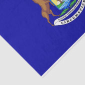 ミシガン州旗を持つ愛国的ティッシュペーパー 薄葉紙 (詳細)