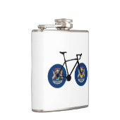 ミシガン州旗サイクリング フラスク (右)