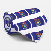 ミシガン州旗タイ ネクタイ (ロール)