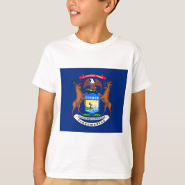 ミシガン州旗州 Tシャツ